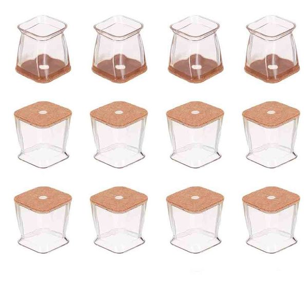 20pcs Chair Leg Floor Protectors Felt Pads for Hardwood Floors,Reduce Noise
