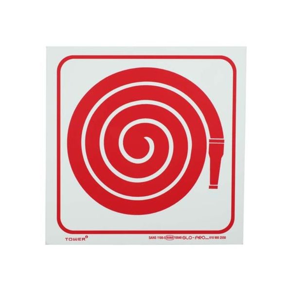 Fire Hose Sign 190 x 190mm