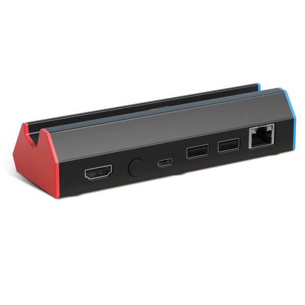 Switch TV Dock LAN Port/4K HDMI Port, Portable Switch Docking Station