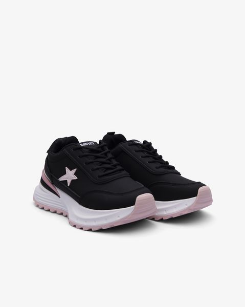 Soviet Ladies Primo Black Chunky Sneaker image