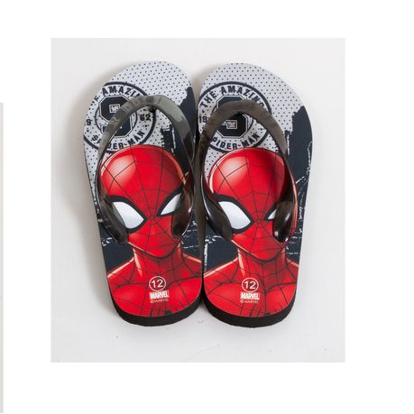 spiderman flip flops
