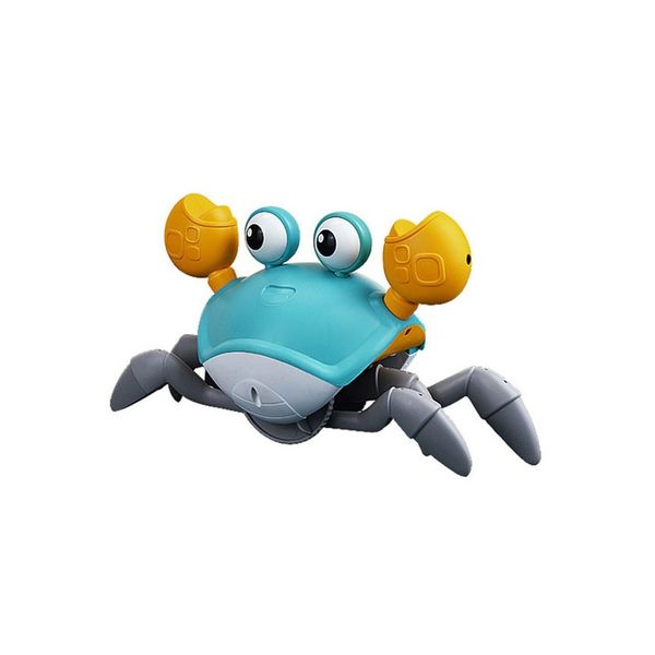 Baby Crawling Crab Musical Toy With Obstacle Avoidance