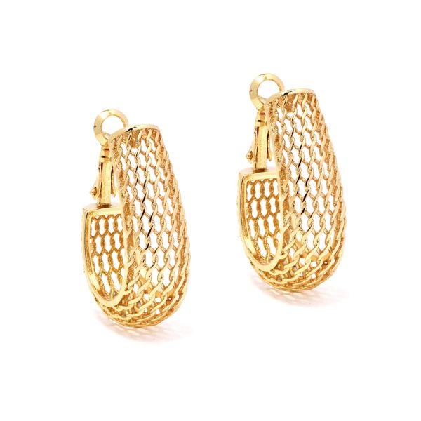 Lily &amp; Rose - Mesh Hoop Earrings - 31mm