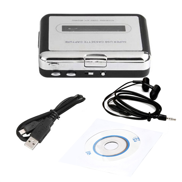 Usb Cassette To Mp3 Converter Capture Audio Music Player