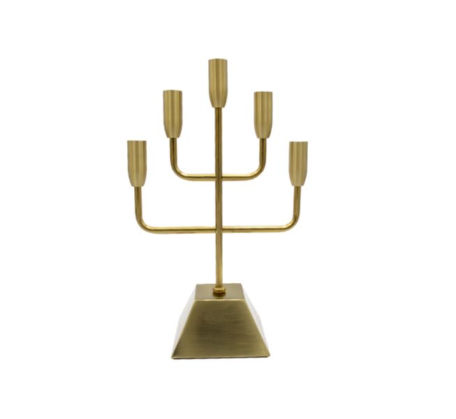 5 Holder Metal Candle Stand