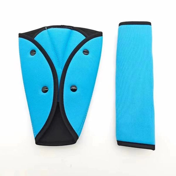 2pcs Seatbelt Covers &amp; Triangle Cushion, Seat Belt Cover Pad Kit for Kids