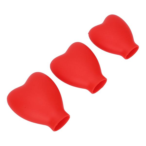 Silicone Makeup Brush Covers, 3pcs Reusable Dustproof Protectors
