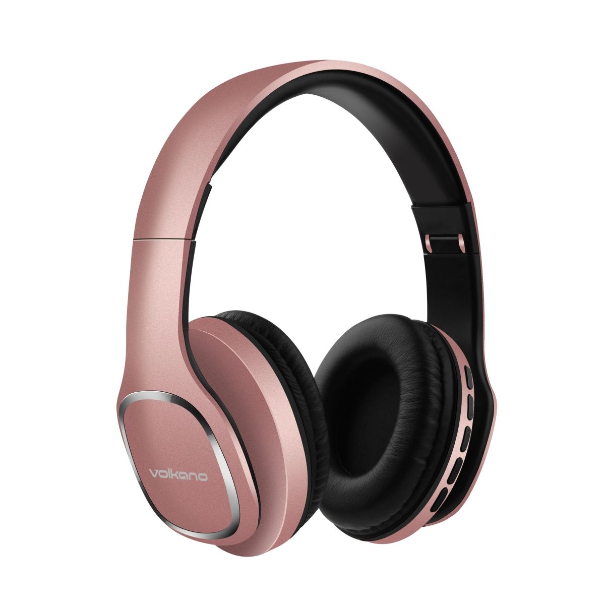 Volkano Wireless Bluetooth Headphones Phonic Series Rose Gold