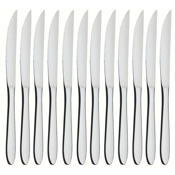 Tramontina 12 Piece Steak Knife Satri Range Stainless Steel Dishwasher Safe