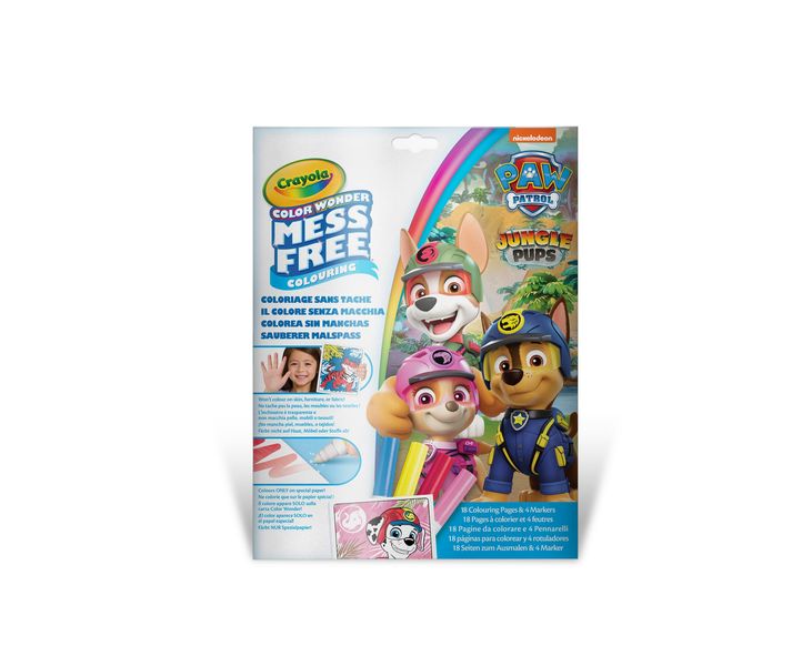 Crayola Color Wonder Set Paw Patrol, Foldelope, 4