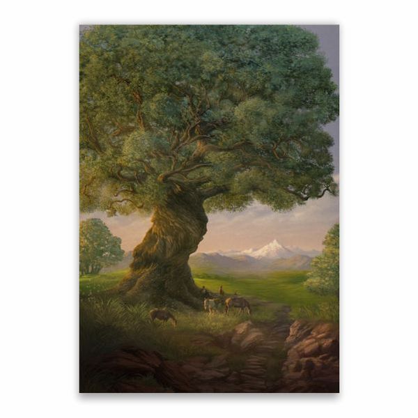 Middle Earth Landscape Poster - A1