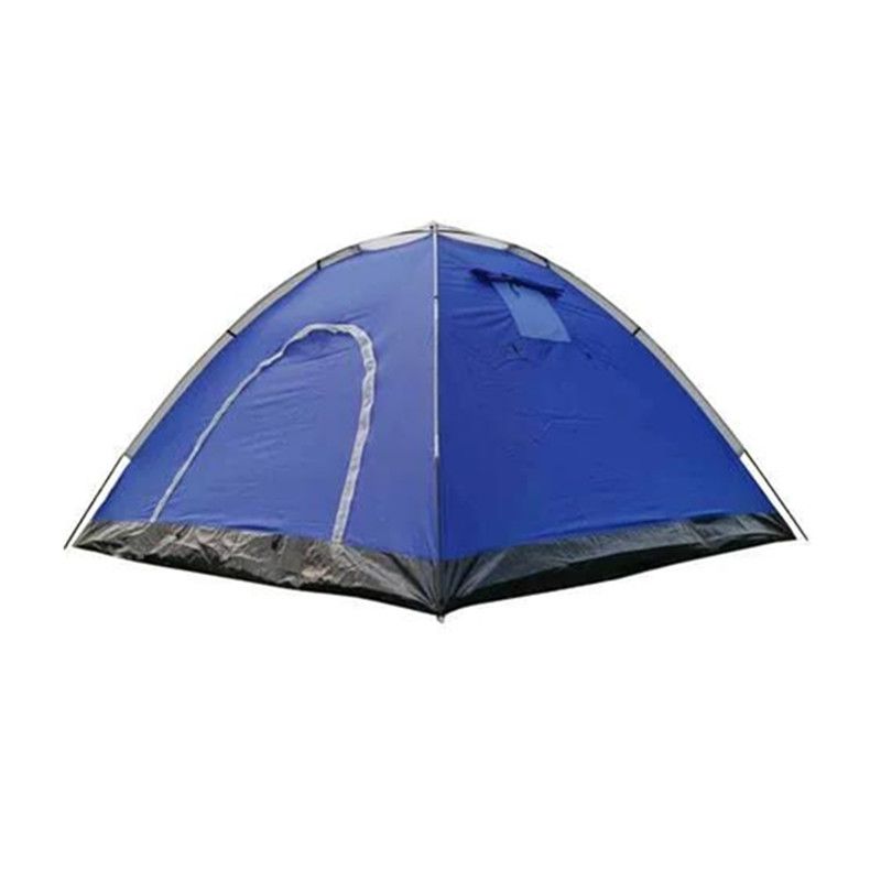 thumbnail image 2 of 3-4 Person Quick Setup Dome Tent - Automatic Pop Up, Wind/Rainproof, 2 Doors & Windows (Sky Blue) 2 of 13