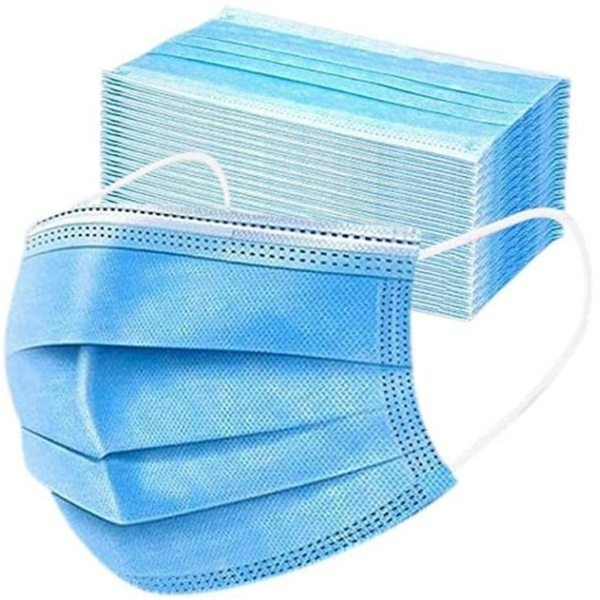 Surgical Face Mask - 3-Ply (Pack of 100) - Face Masks