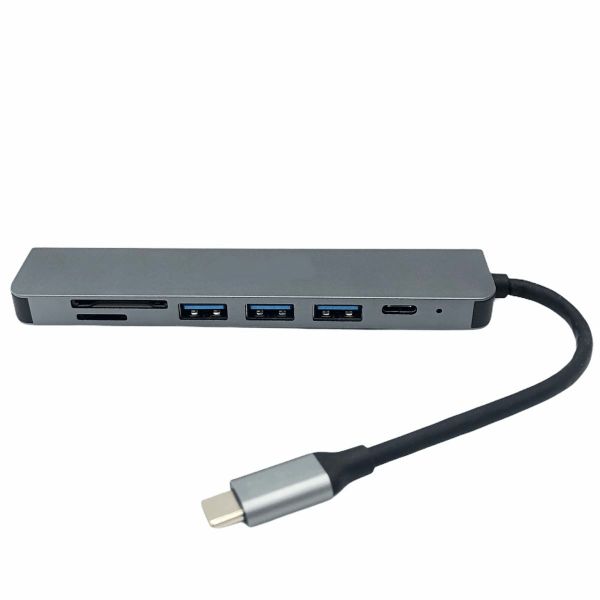 7-in-1 Type-C Hub Multi-Function Adapter