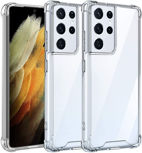 Transparent Shockproof Backcover - Samsung S21 Ultra