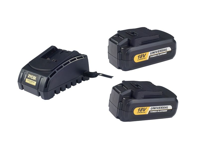 Ryobi Xb-3000k 18v Batteries and Charger Kit