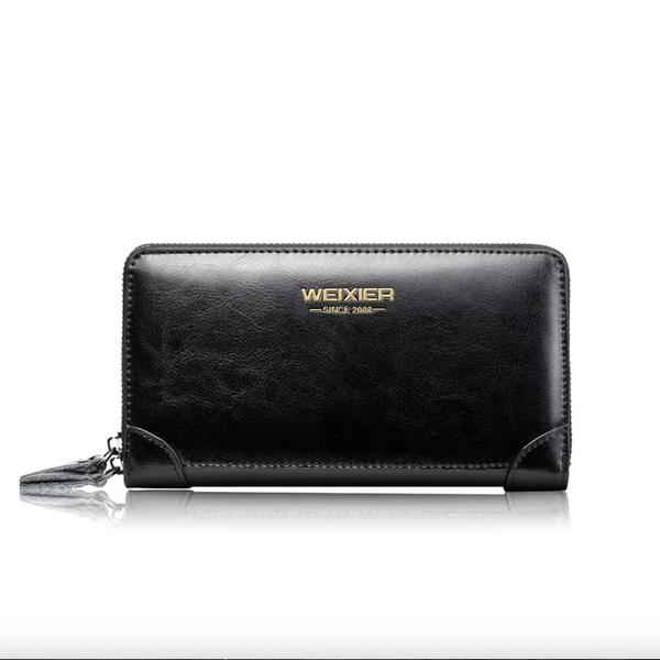 Men Clutch Bag Long Purse Large Capacity Men's Wallets Cell Phone Pocket