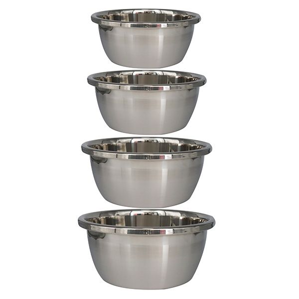 Stainless Steel Mixing Bowls - Set of 4