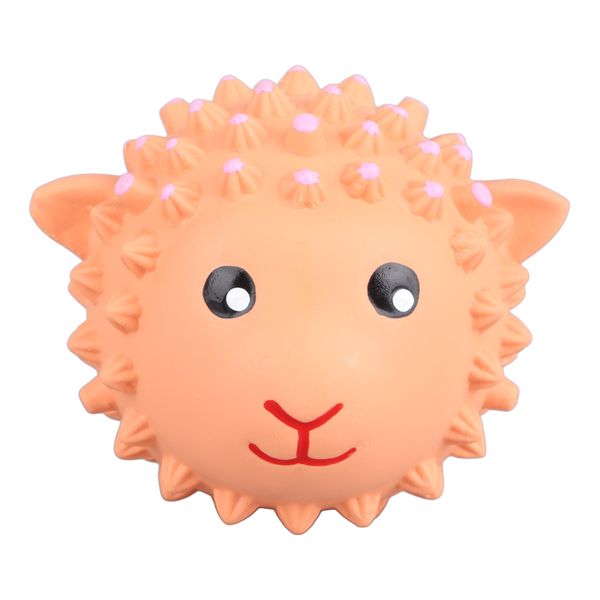 Pet Chewing Stab Ball Safe Latex Pet Biting Stab Ball Toy Medium