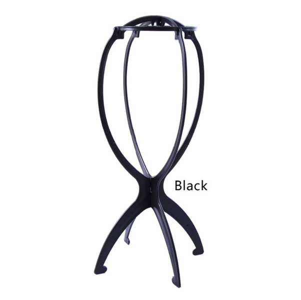 Colourful Adjustable Wig Stands Plastic Hat Display Wig Head Holders