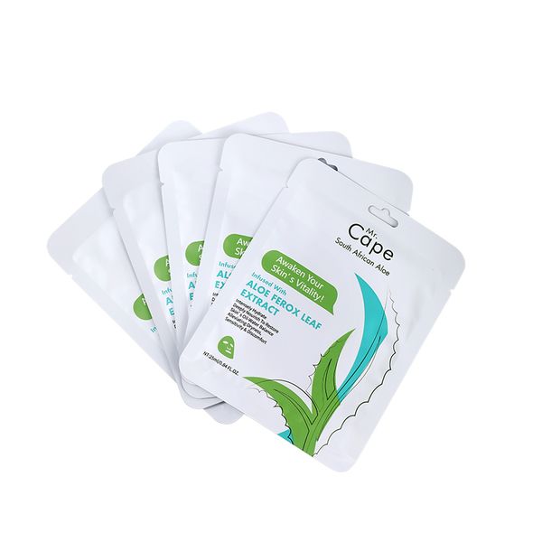 Mr Cape Aloe Facial Mask Pack of 5
