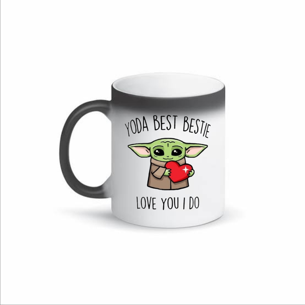 Yoda Best Bestie Color Changing Mug