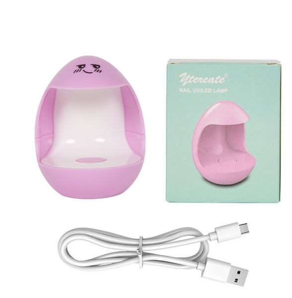 Mini LED Phototherapy Lamp - 8W UV Nail Dryer for Home Use