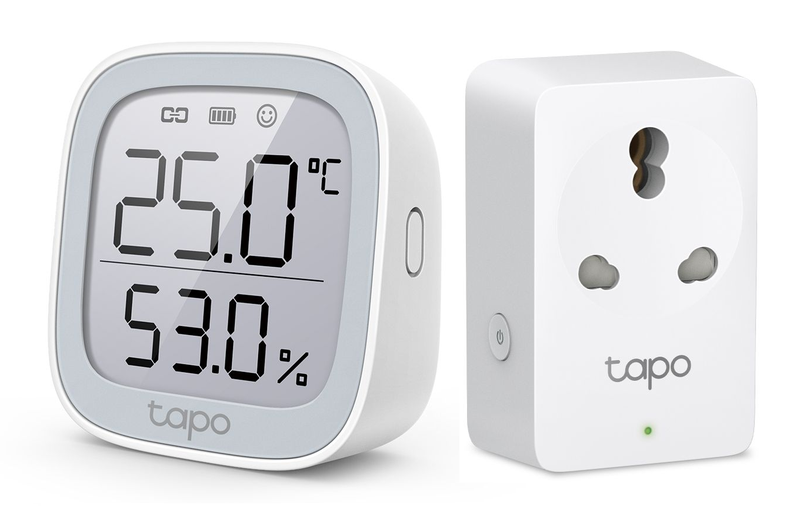 Tapo P110(ZA) + Tapo T315 Smart Temperature and Humidity Monitor