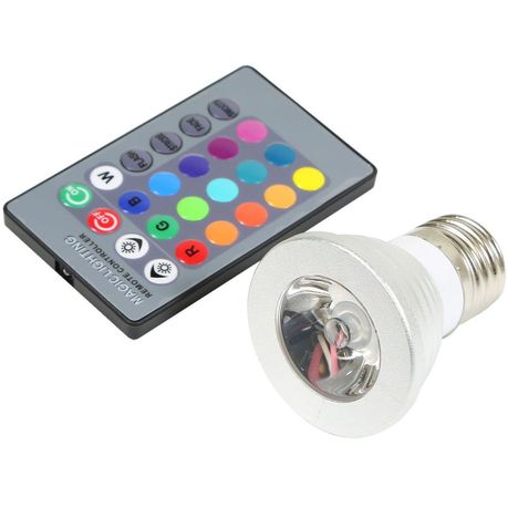 Led Colour Change Rgb Light Bulb, Led Bedroom Lights Takealot
