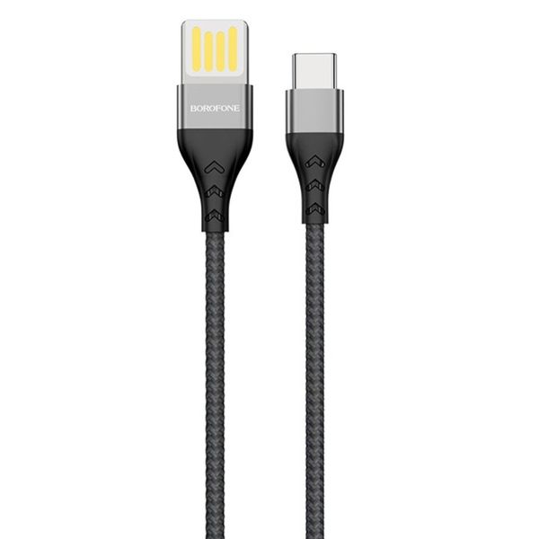 Tasteful Charging Data Cable 3A TYPE-C TO LIGHTNING 1.2M Bororfone BU11.