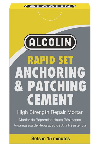 Alcolin Rapid Set Anchoring &amp; Patching Cement 500g - - Pack of 12