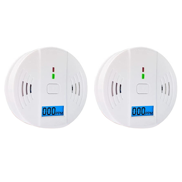 Carbon Monoxide Detector Carbon Monoxide Alarm 2Pcs