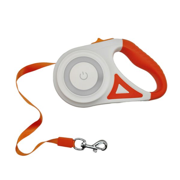 LED Light-Up Retractable Dog Leash