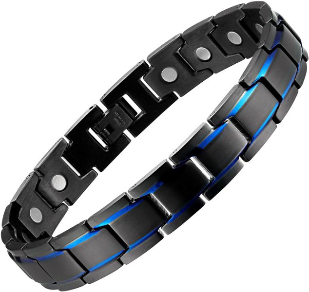 Men's Magnetic Healthy Bracelets,Magnetic Wristband with 3500 Gauss