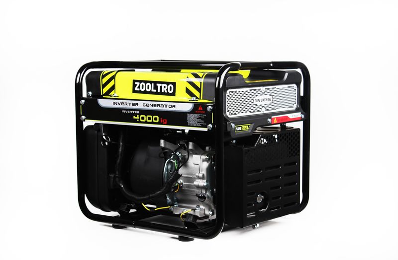Zooltro 4.75KVA Single Cylinder Open Frame Petrol Inverter Generator 3.8KW