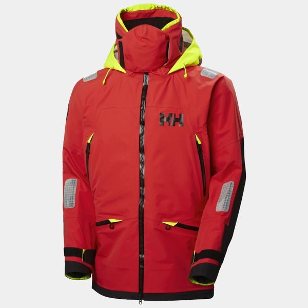 Helly Hansen Men's Ægir Race Sailing Jacket 2.0 - Alert Red