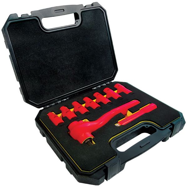Major Tech 1000V Insulated Spanner and Socket Set (KV-9SS)