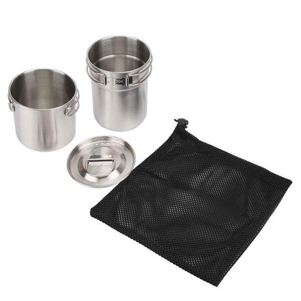 2-Pack Stainless Steel Camping Cups