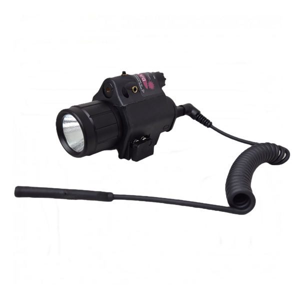 Tactical Combo Flashlight &amp; Red Laser Sight