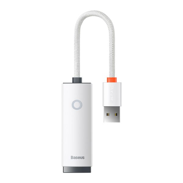 Baseus Lite 4-Port USB-A Hub Adapter: USB 3.0 ×4, 5Gbps, 25cm Cable