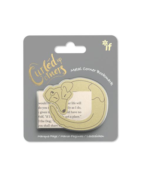 Curled Up Corners Bookmarks - Drowsy Dog