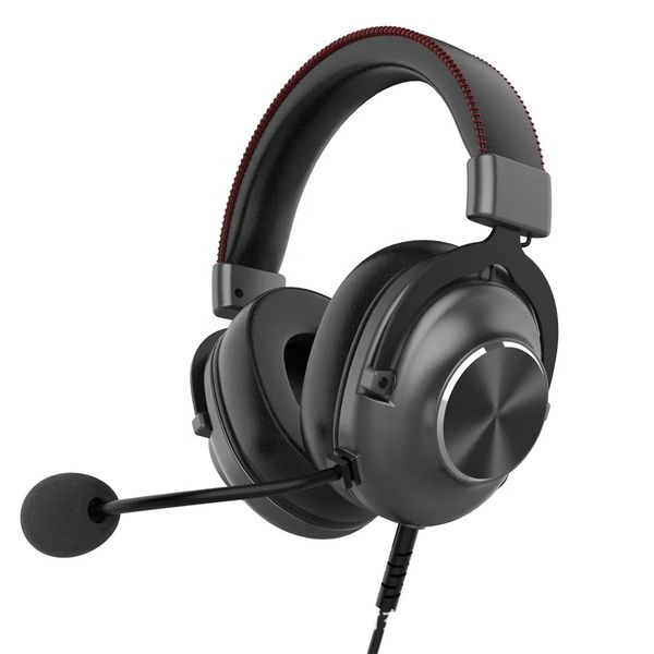 Stereo game headset for PS4 PC Xbox One PS5 controller.