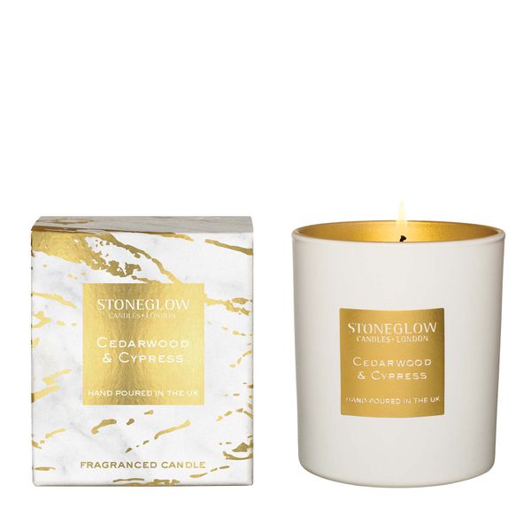 Cedarwood &amp; Cypress Fragranced Candle