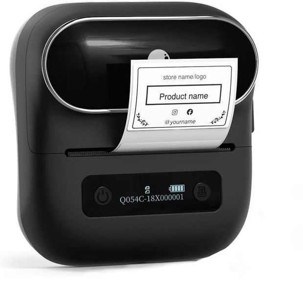 Phomemo M220 Label Maker, Upgrade 3 Inch Barcode Portable Label Printer