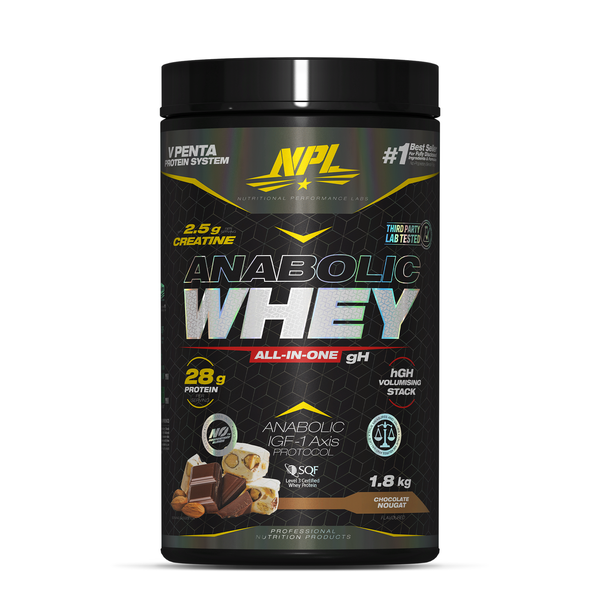 NPL - Anabolic Whey Choc Nougat - 1.8kg