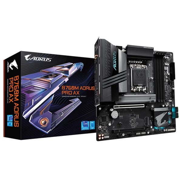GIGABYTE B760M AORUS PRO AX DDR5 LGA1700 socket Motherboard