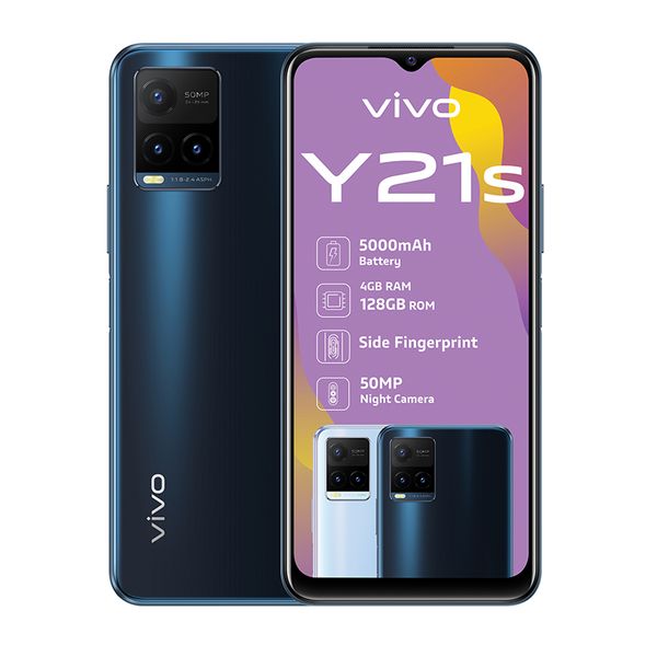 Vivo Y21s Dual Sim 128GB - Midnight Blue