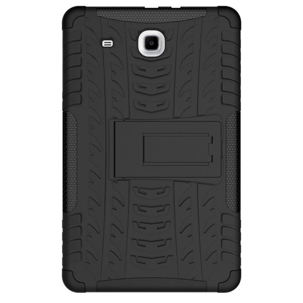 Tire Pattern Hybrid Kickstand Case Compatible with Samsung Galaxy Tab E 9.6