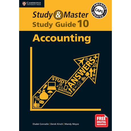 Study & Master Accounting Study Guide (Blended) Grade 10 Image
