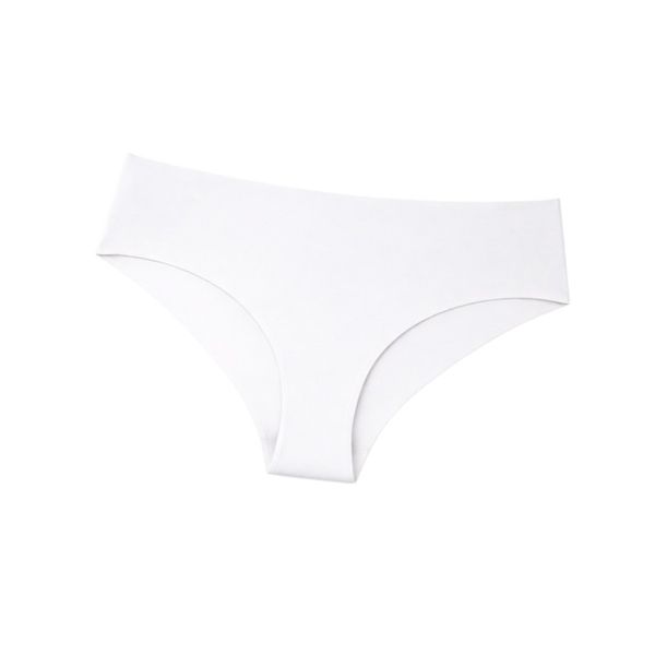 Women's Ice Silk Seamless Everyday Briefs - White